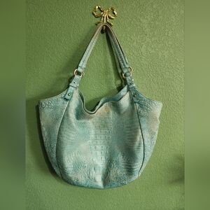 Brahmin Blue Tote Project Bag